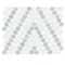 Ackland Loredana 10.94 in. x 13.74 in. Polished Marble Mosaic Tile, 10PK AKM-S-LOR1X1LUP-CA - alternate 3